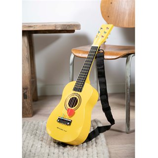 Toy guitar - yellow